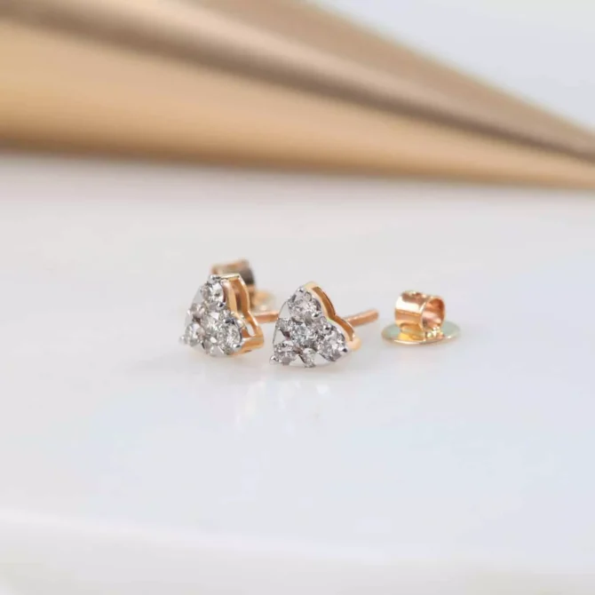 Spade Shape Earrings - Image 4