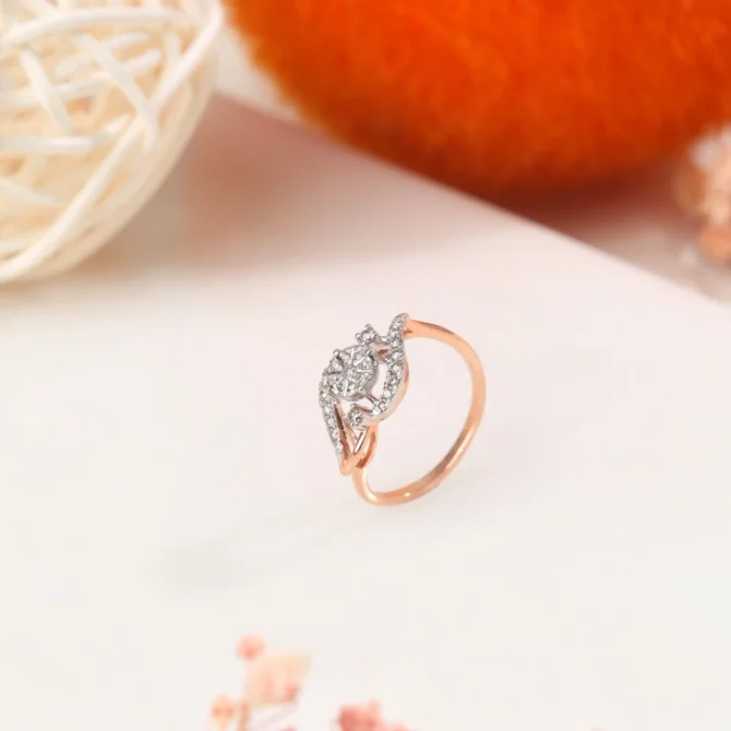 Snail Diamond Ring - Image 5