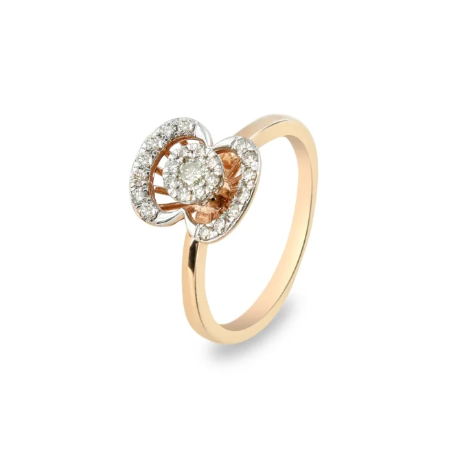 Butterfly Diamond Studded Ring - Image 3
