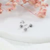 White-Rodium-Diamond-Studs