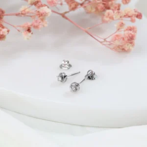 White-Rodium-Diamond-Studs
