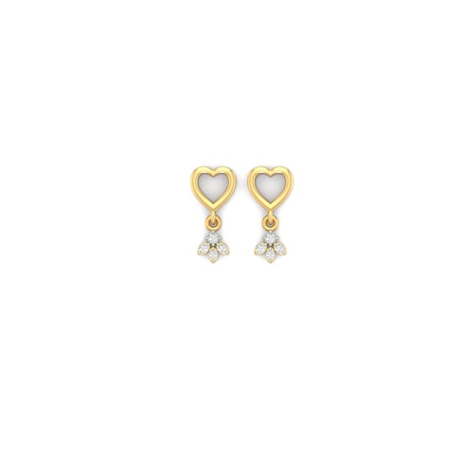 Dazzling Love Drops Studs