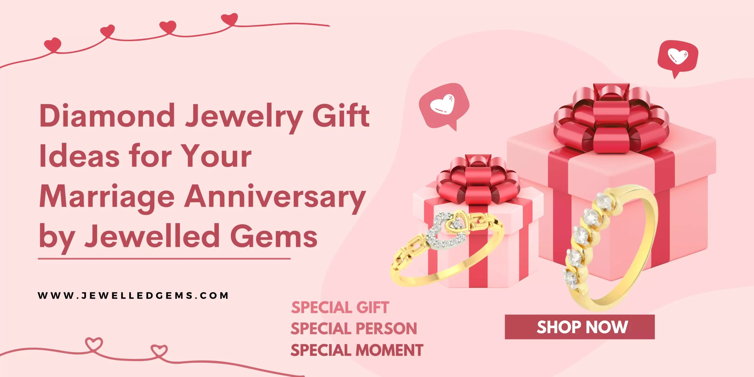 Diamond Jewelry Gift Ideas for Your Marriage Anniversary by Jewelled Gems