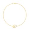 Twin Flame Diamond Wristlet