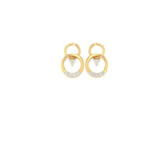 Double Loop Diamond Brilliance Earrings