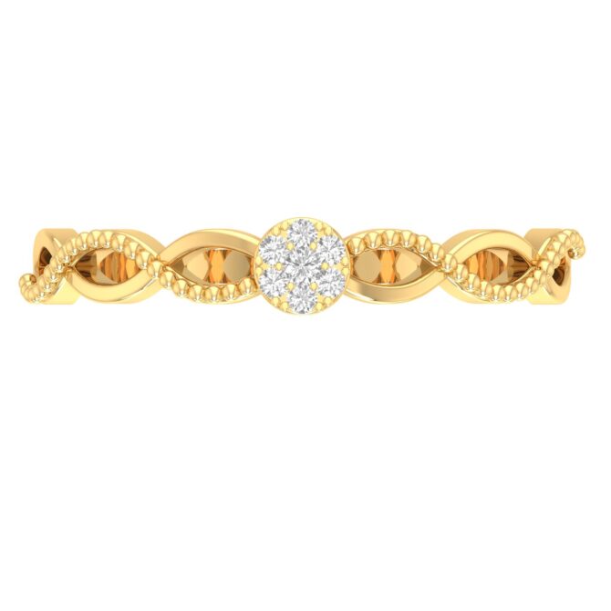Helix Trellis Diamond Ring - Image 2