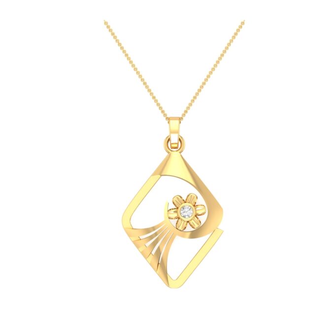 Vrittakriti Ratnapushpaka Pendant