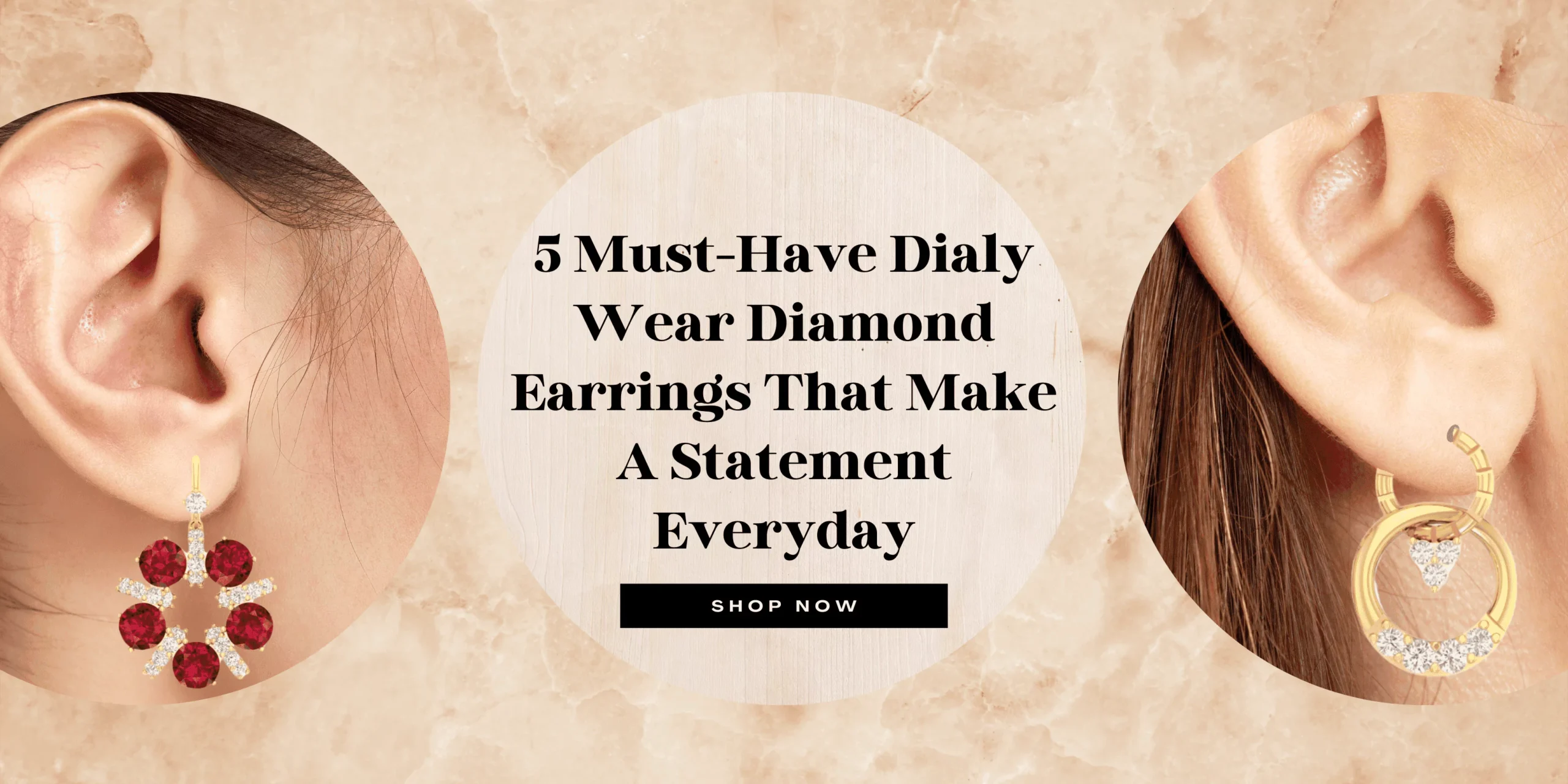 Dialy Wear Diamond Earrings