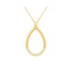 Minimal Muse Diamond Pendant with Gold Chain