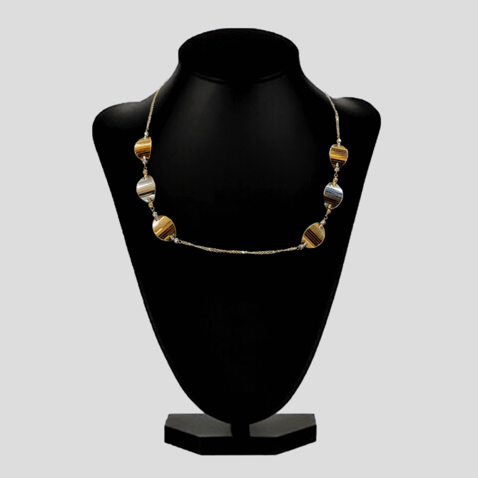 Oriental Elegance Gold Chain