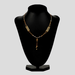 Shimmering Pearl Essence Gold Chain