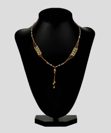 Shimmering Pearl Essence Gold Chain