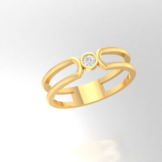 Dusk Diamond Ring