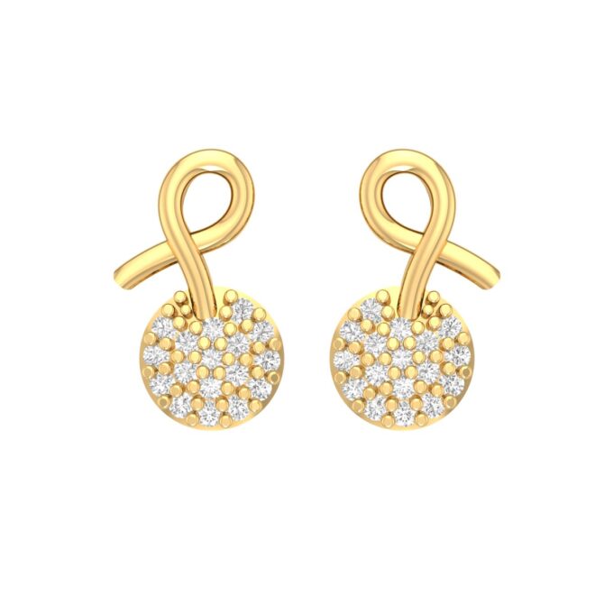 Nine to Fine Diamond Earrings